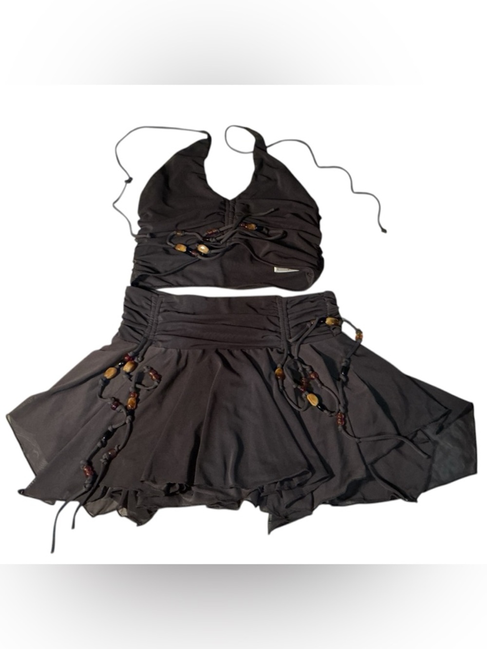 White Fox Boutique “ To My Heart “ Halter n Mini Skirt - Picture 2 of 11